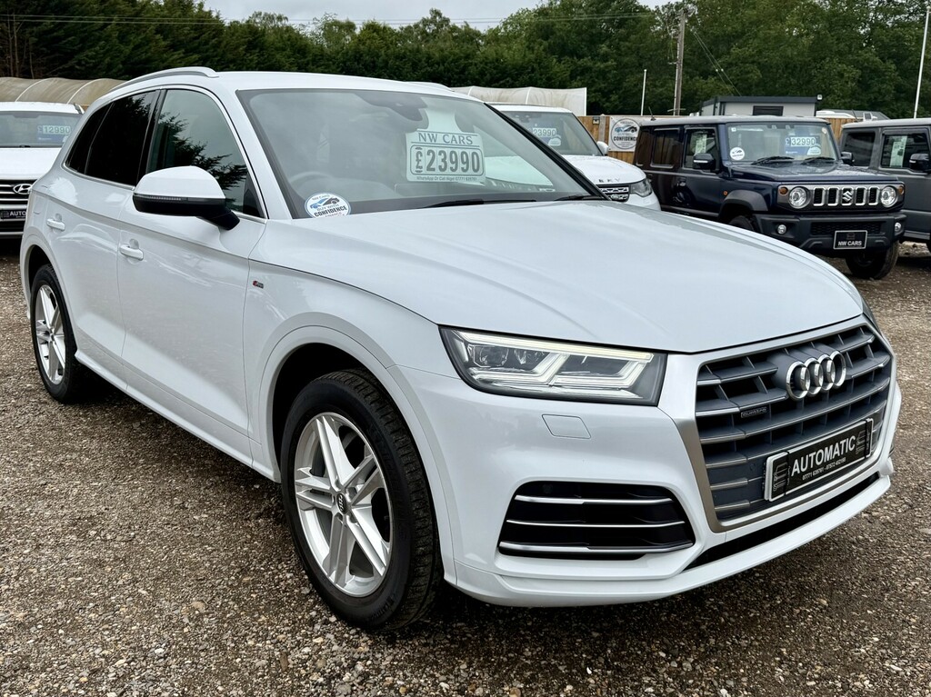 Audi Q5 2.0 Tdi 40 S Line 2018 White