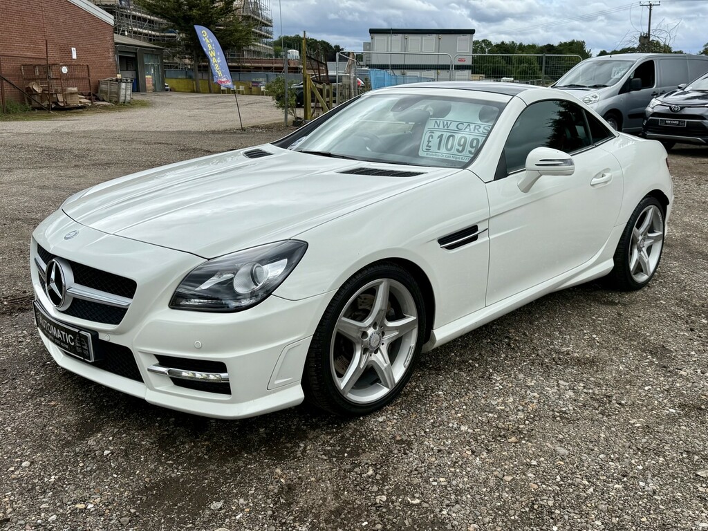 Mercedes-Benz SLK 1.8 Slk200 Blueefficiency Amg Sport 2013 White #3