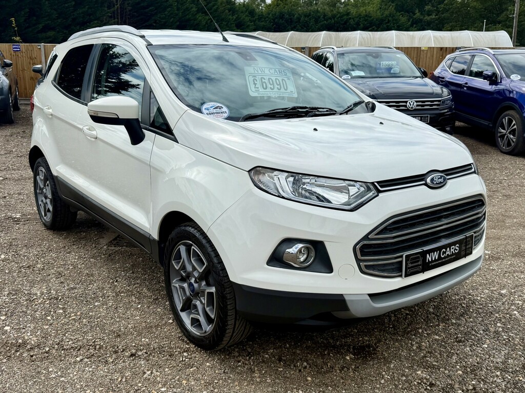 Ford Ecosport 1.5 Tdci Titanium 2016 White
