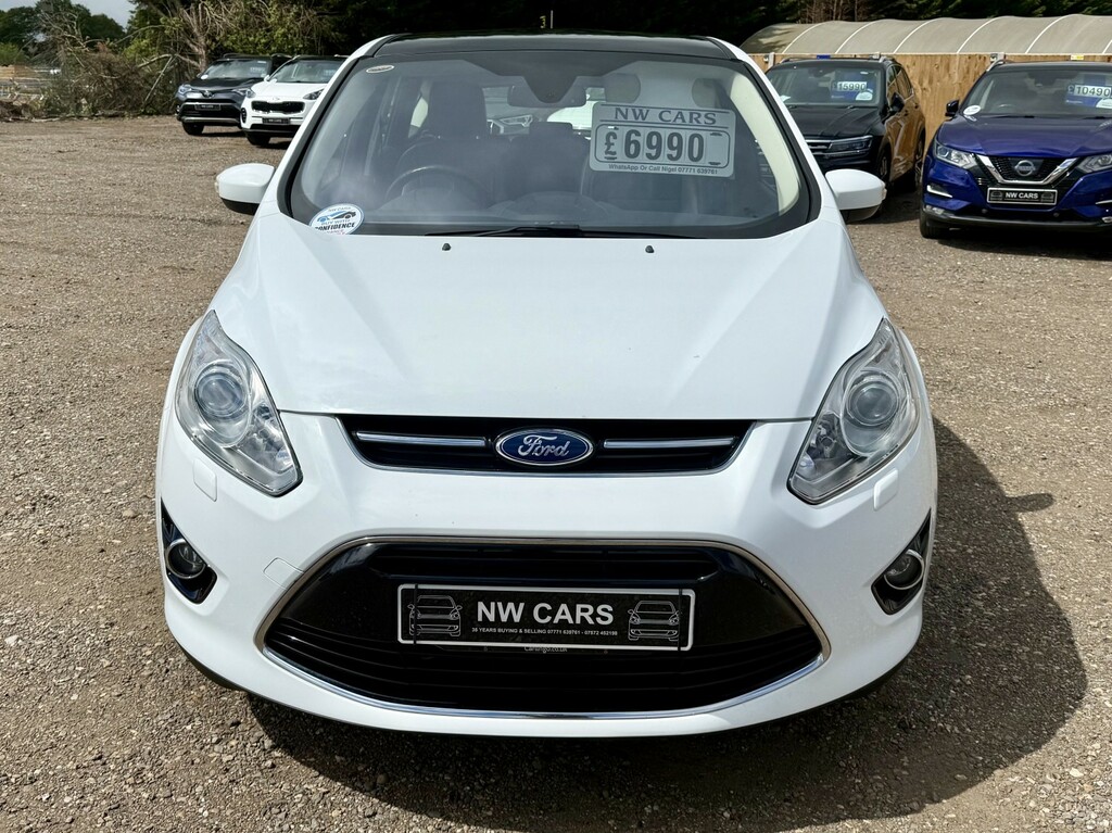Ford C-Max 1.6 Tdci Titanium X White #2