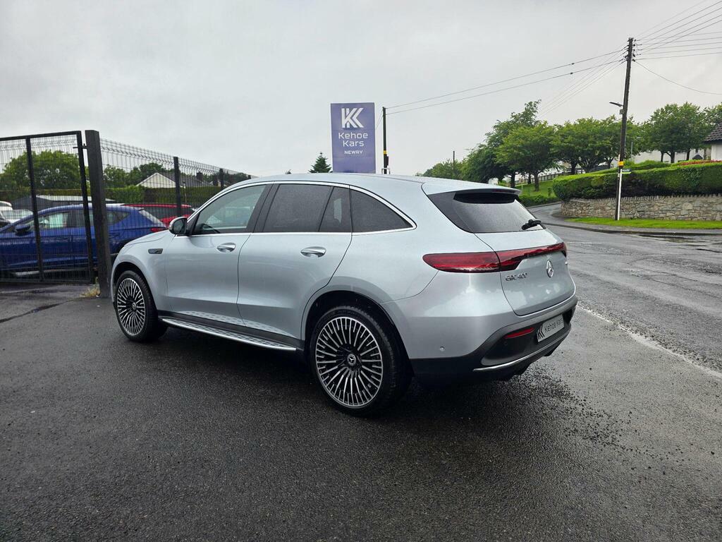 Mercedes-Benz EQC 400 80Kwh Amg Line Premium 4Matic KM73XOD Silver #5