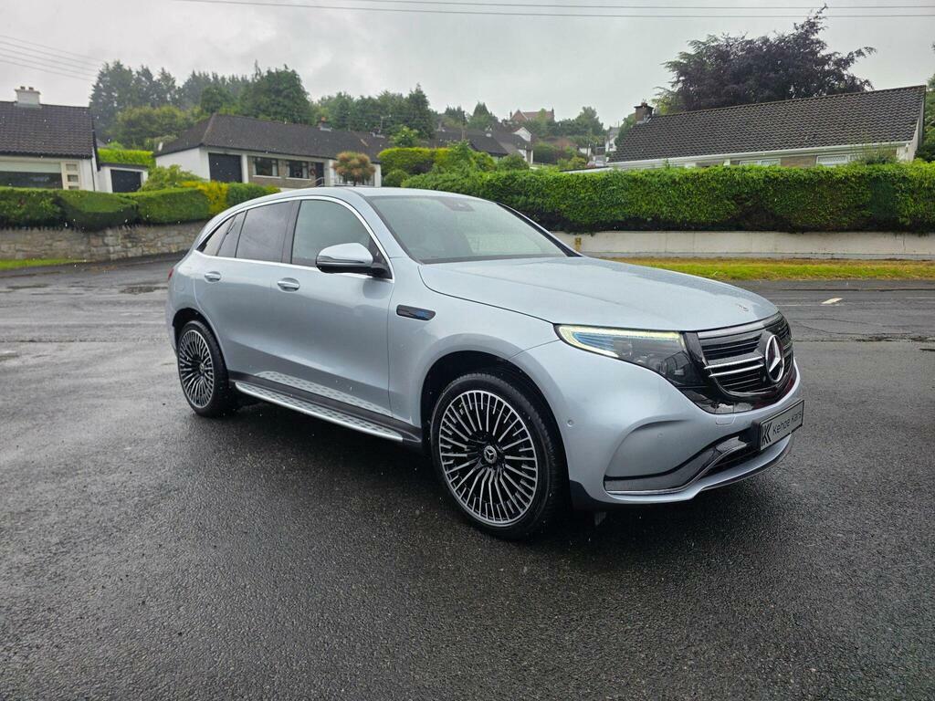 Mercedes-Benz EQC 400 80Kwh Amg Line Premium 4Matic KM73XOD Silver