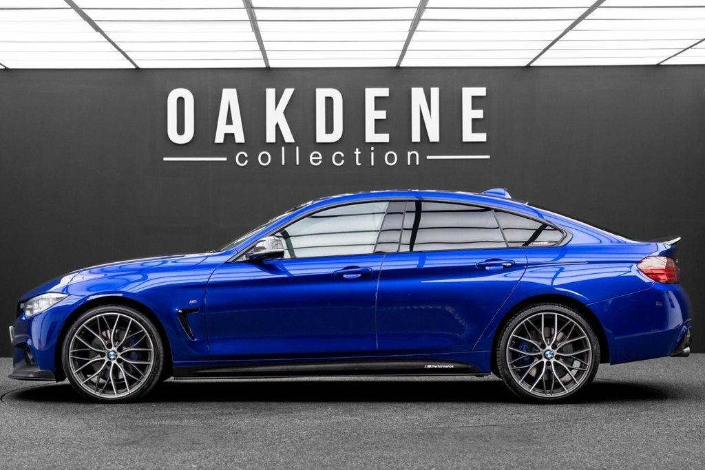 BMW 4 Series Gran Coupe 2.0 420D M Sport Xdrive Euro 6 Ss Blue #2