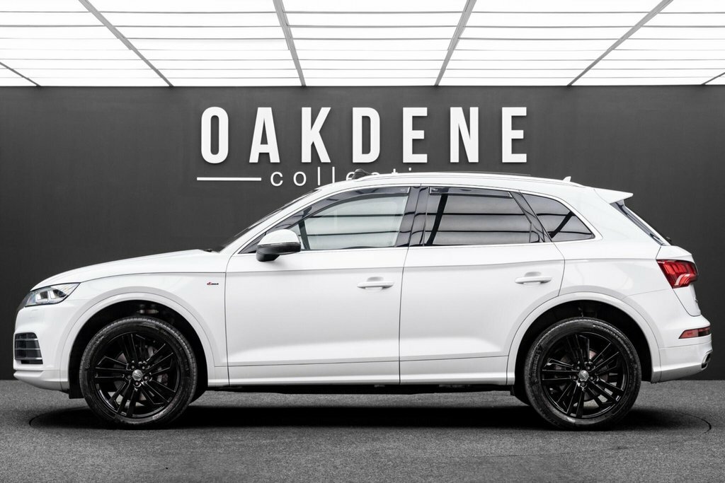 Audi Q5 2.0 Tdi 40 S Line S Tronic Quattro Euro 6 Ss KY19LKA White #3