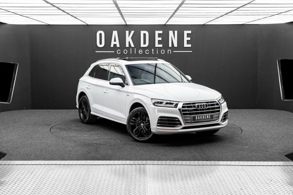 Audi Q5 2.0 Tdi 40 S Line S Tronic Quattro Euro 6 Ss KY19LKA White #6