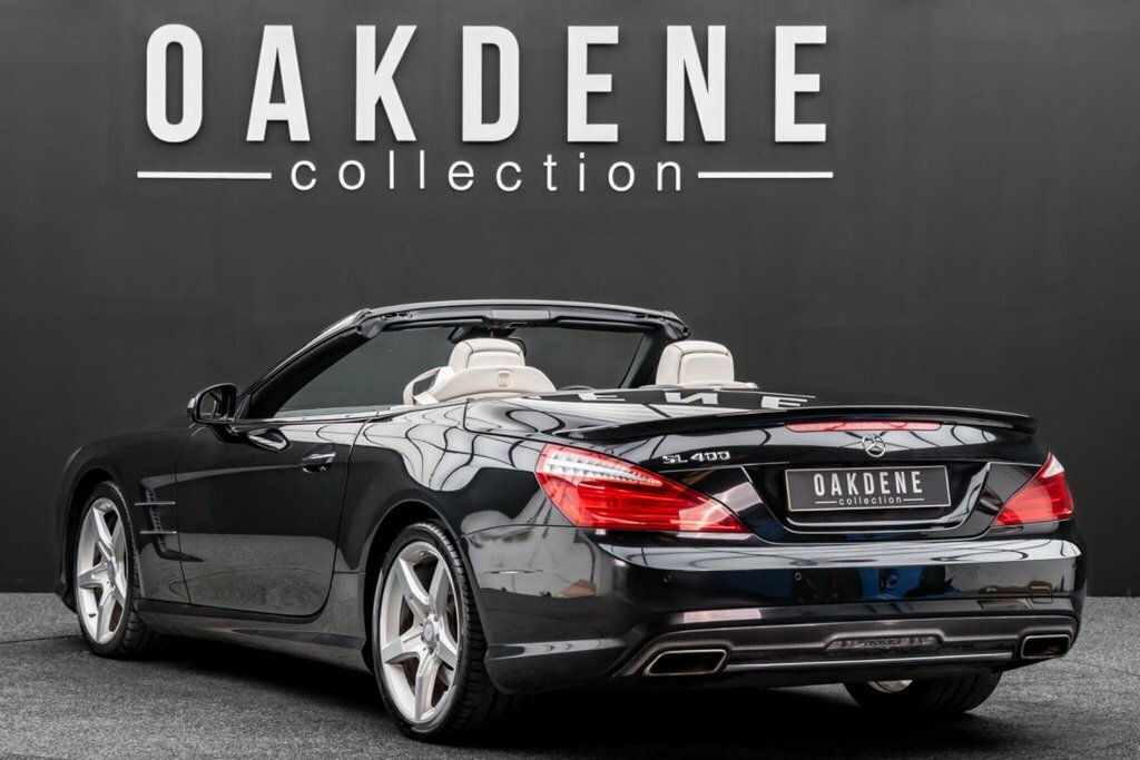 Mercedes-Benz SL Class 3.0 Sl400 Amg Sport G-tronic Euro 6 Ss Black #3