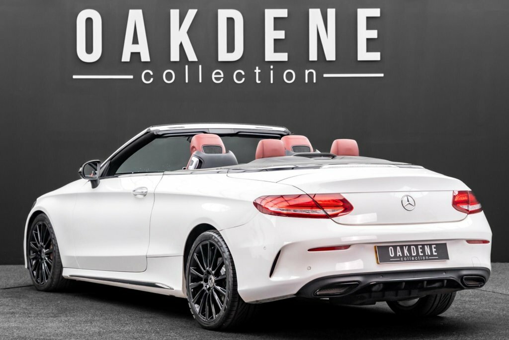 Mercedes-Benz C Class 2.1 C220d Amg Line Cabriolet G-tronic White #5