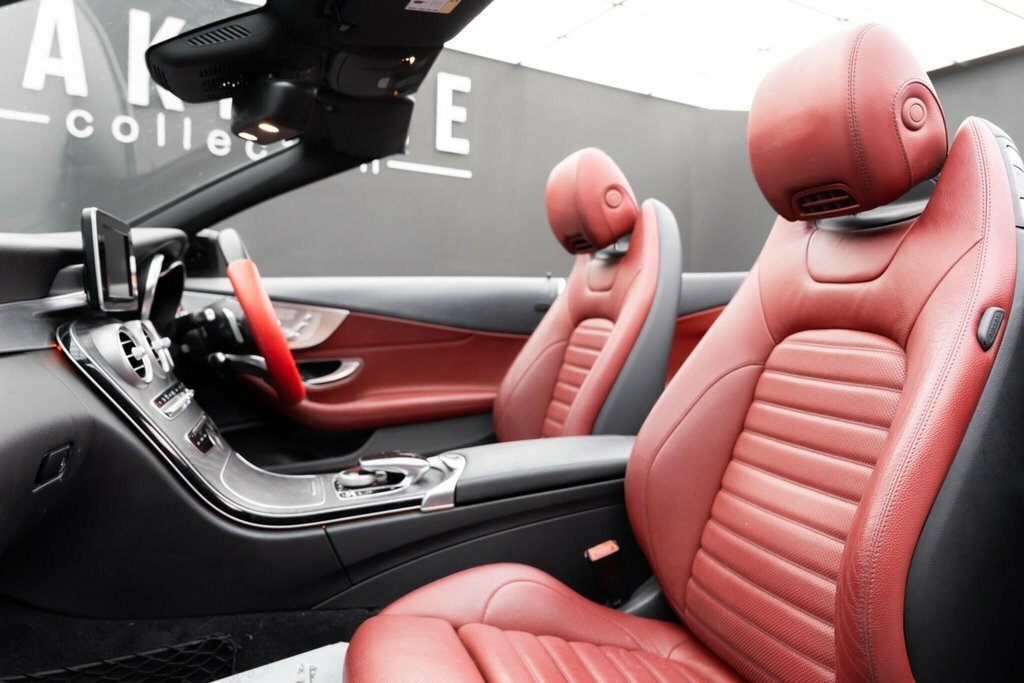 Mercedes-Benz C Class 2.1 C220d Amg Line Cabriolet G-tronic White #2
