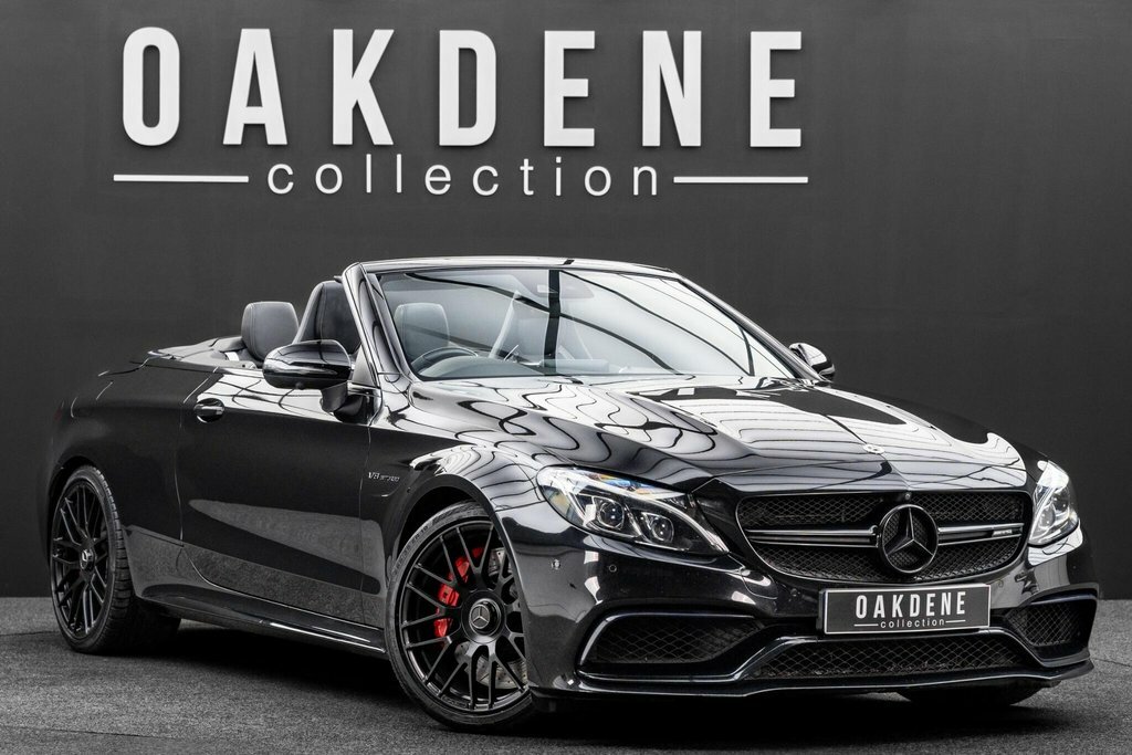 Mercedes-Benz C Class 4.0 C63 V8 Biturbo Amg S Premium Cabriolet Spds 