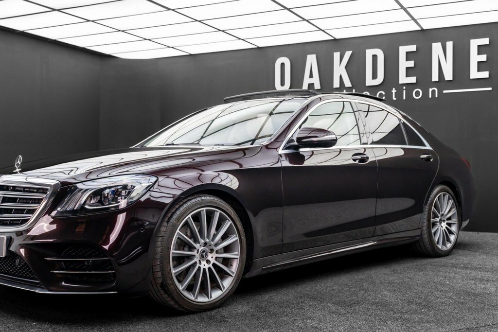 Mercedes-Benz S Class Saloon Black #19