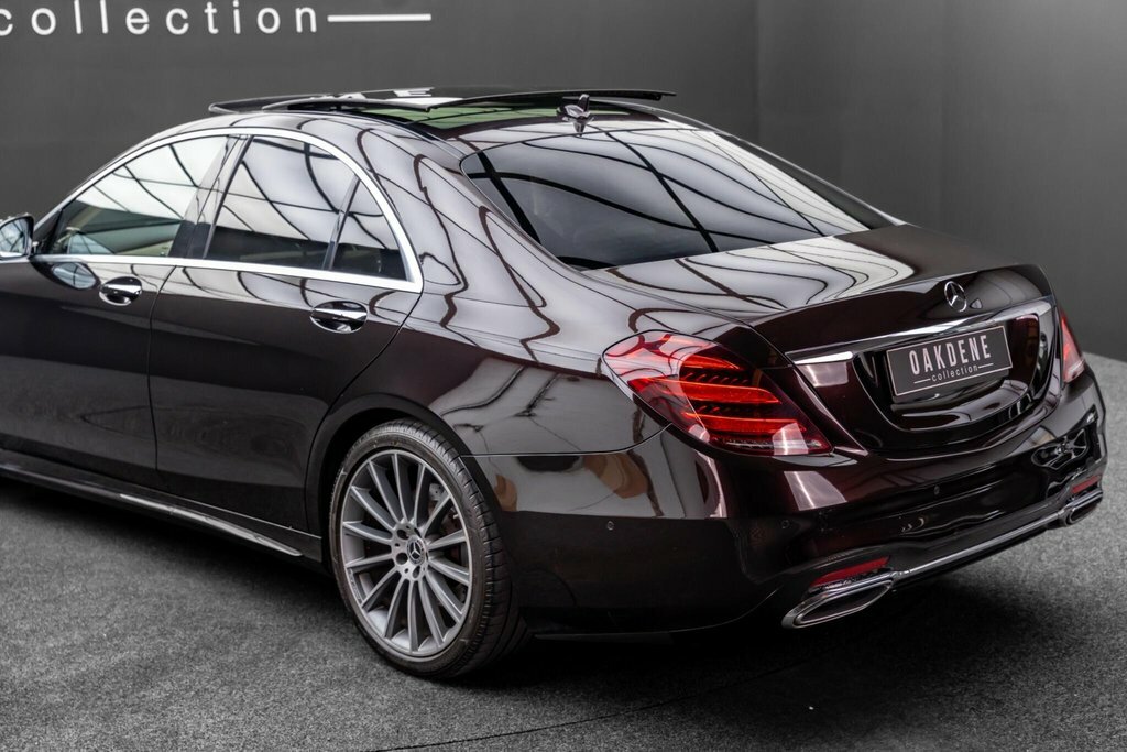 Mercedes-Benz S Class Saloon Black #12