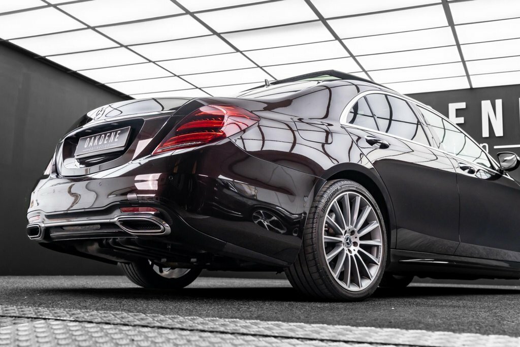 Mercedes-Benz S Class Saloon Black #14