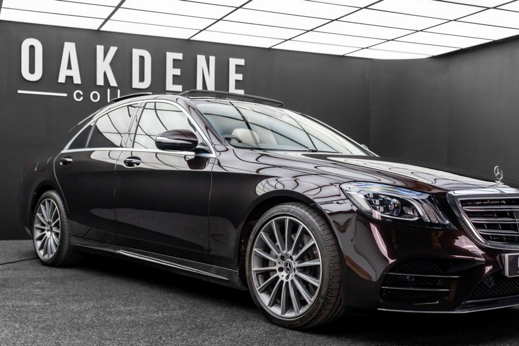 Mercedes-Benz S Class Saloon Black #17