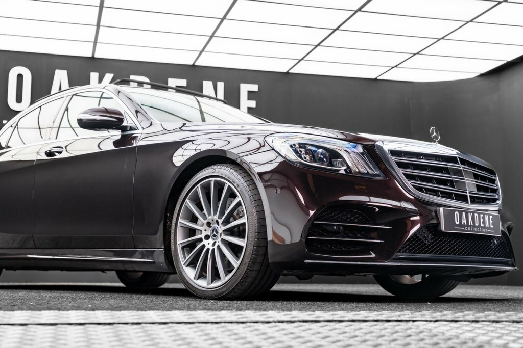 Mercedes-Benz S Class Saloon Black #16