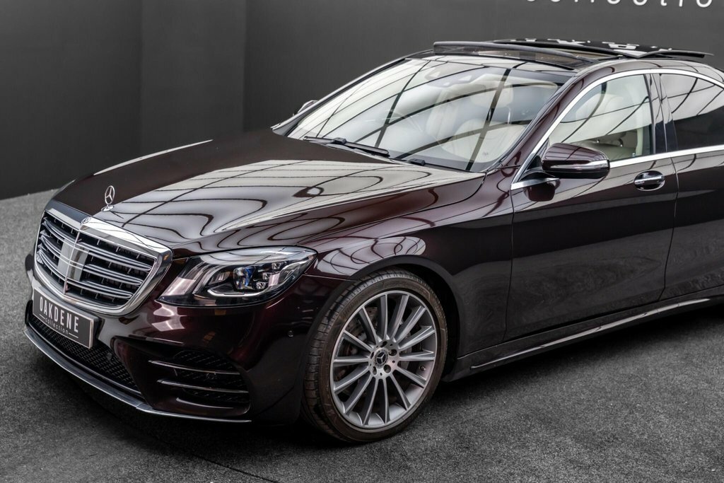 Mercedes-Benz S Class Saloon Black #10