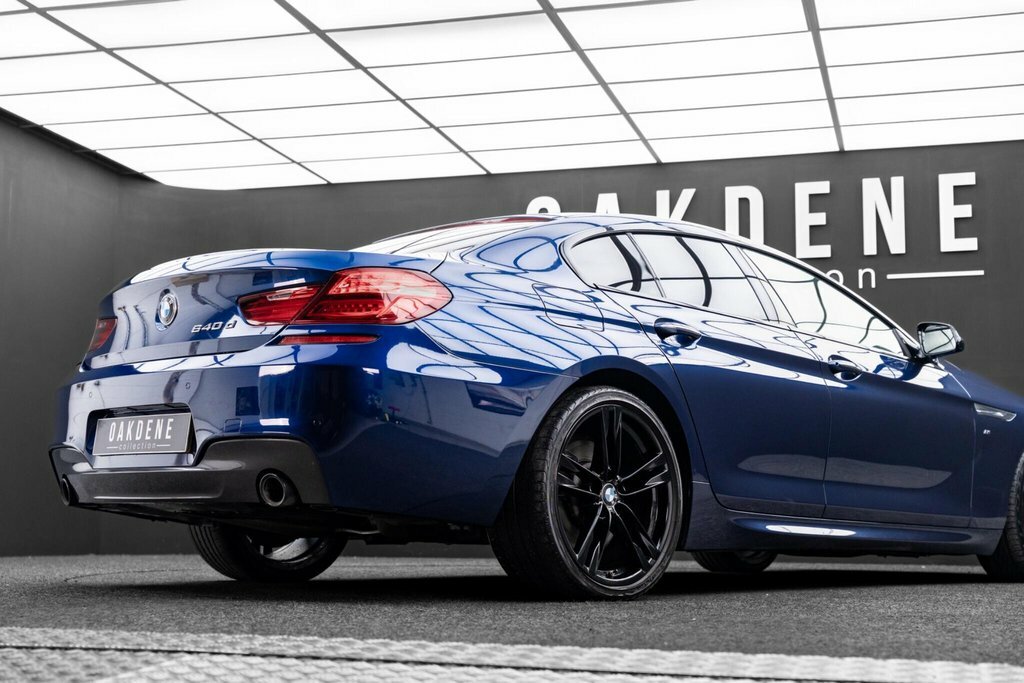 BMW 6 Series Gran Coupe Saloon Grey #14