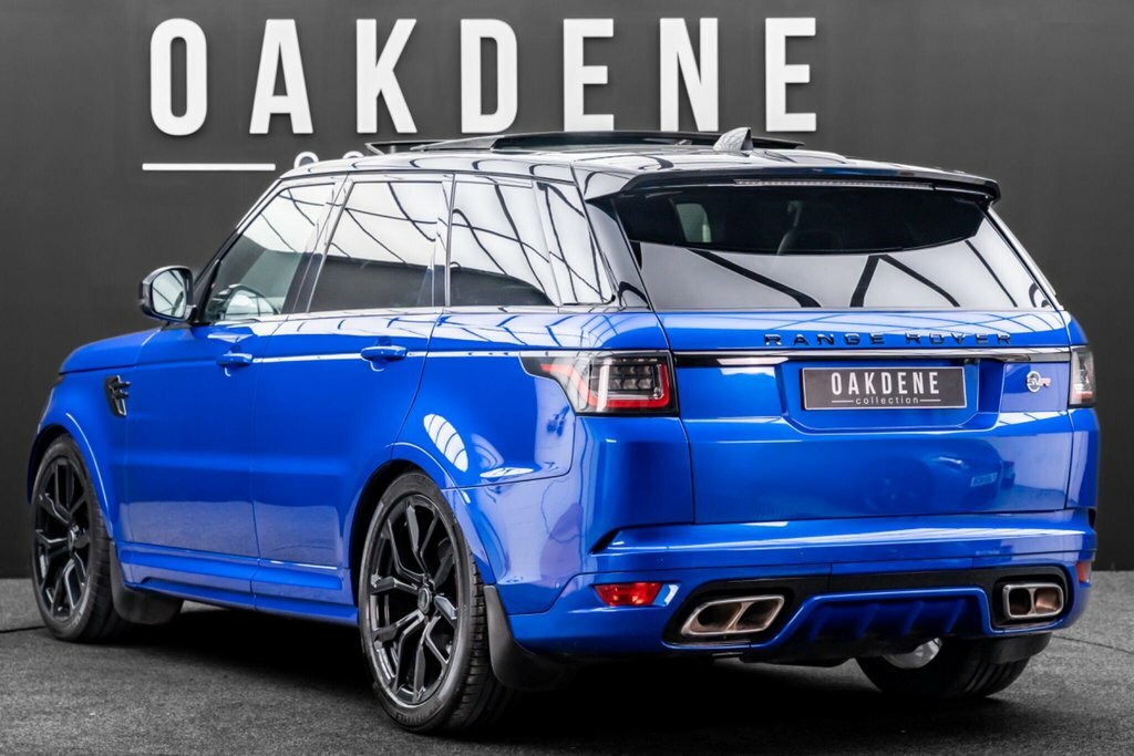 Land Rover Range Rover Sport 5.0 P575 V8 Svr 4Wd Euro 6 Ss Blue #5