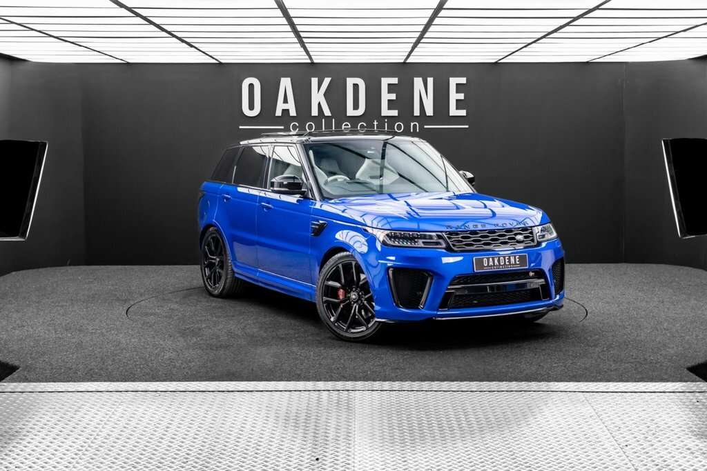 Land Rover Range Rover Sport 5.0 P575 V8 Svr 4Wd Euro 6 Ss Blue #6
