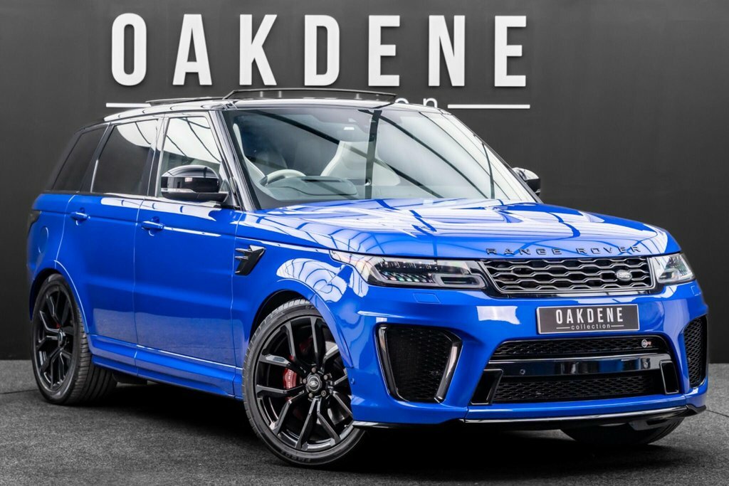 Land Rover Range Rover Sport 5.0 P575 V8 Svr 4Wd Euro 6 Ss Blue