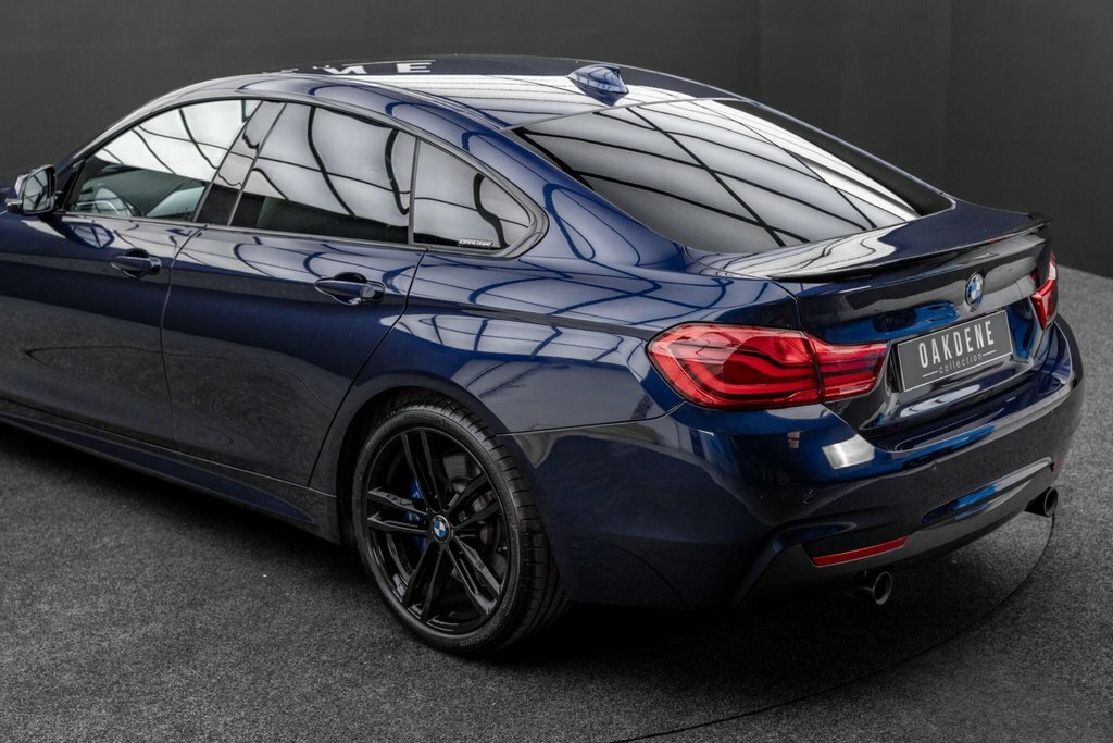 BMW 4 Series Gran Coupe 420D Sport Gran Coupe Black #12