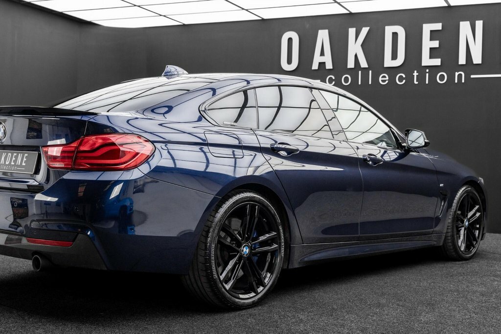 BMW 4 Series Gran Coupe 420D Sport Gran Coupe Black #33