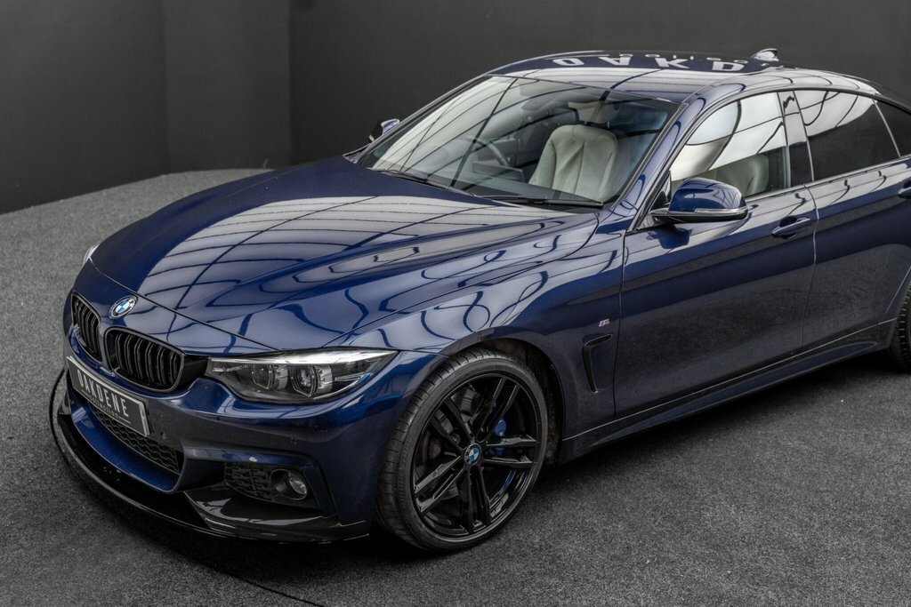 BMW 4 Series Gran Coupe 420D Sport Gran Coupe Black #10