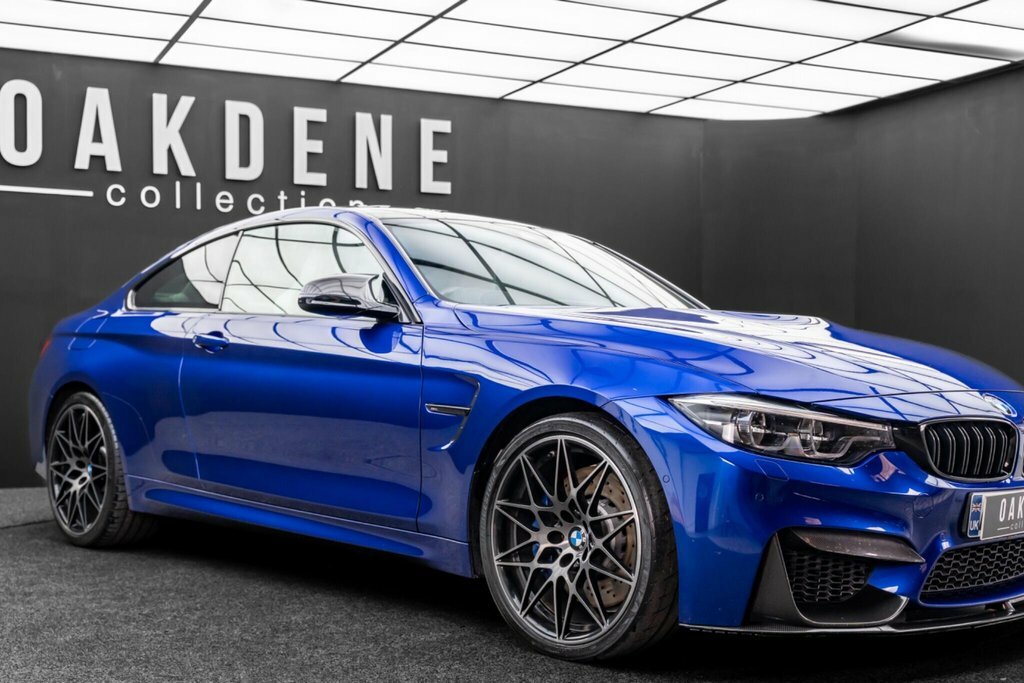 BMW M4 2019 3.0 Biturbo Gpf Competition Convertible P Blue #16
