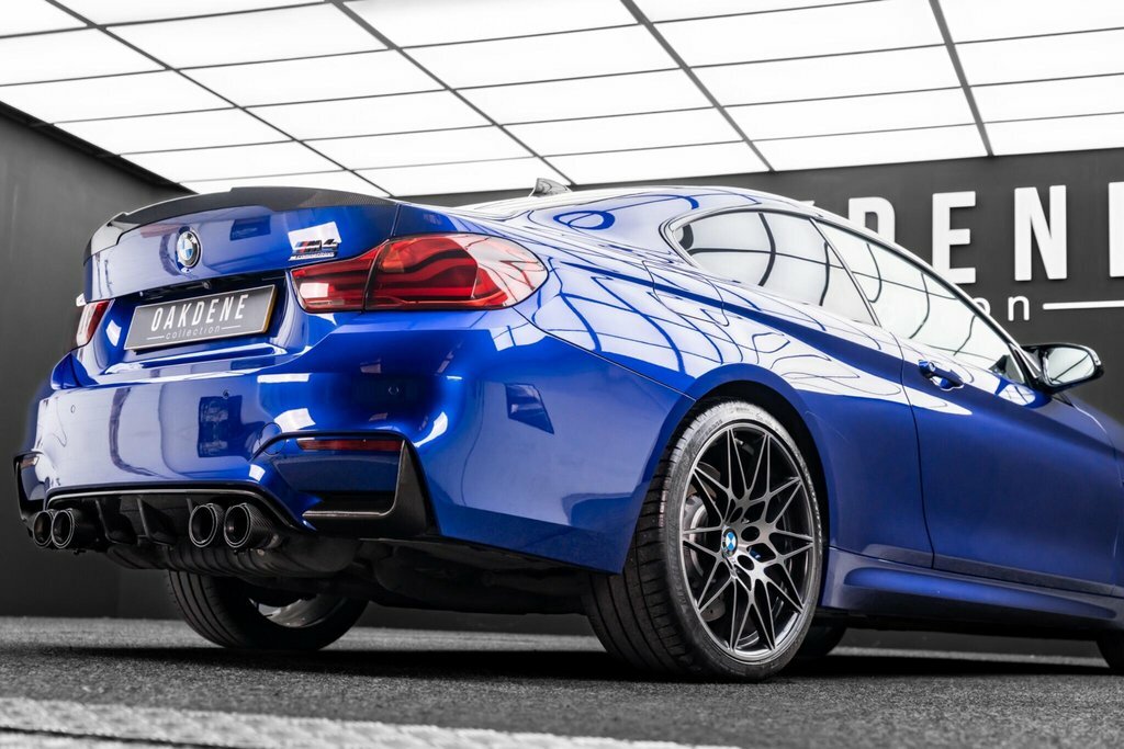 BMW M4 2019 3.0 Biturbo Gpf Competition Convertible P Blue #12