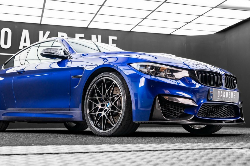 BMW M4 2019 3.0 Biturbo Gpf Competition Convertible P Blue #14