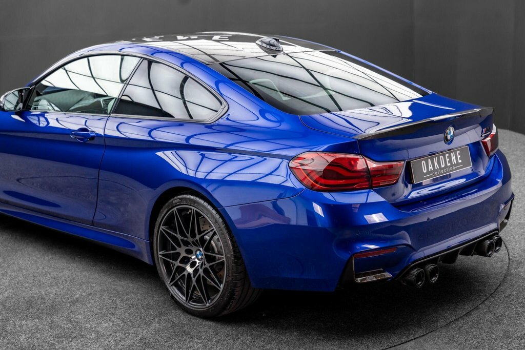 BMW M4 2019 3.0 Biturbo Gpf Competition Convertible P Blue #10