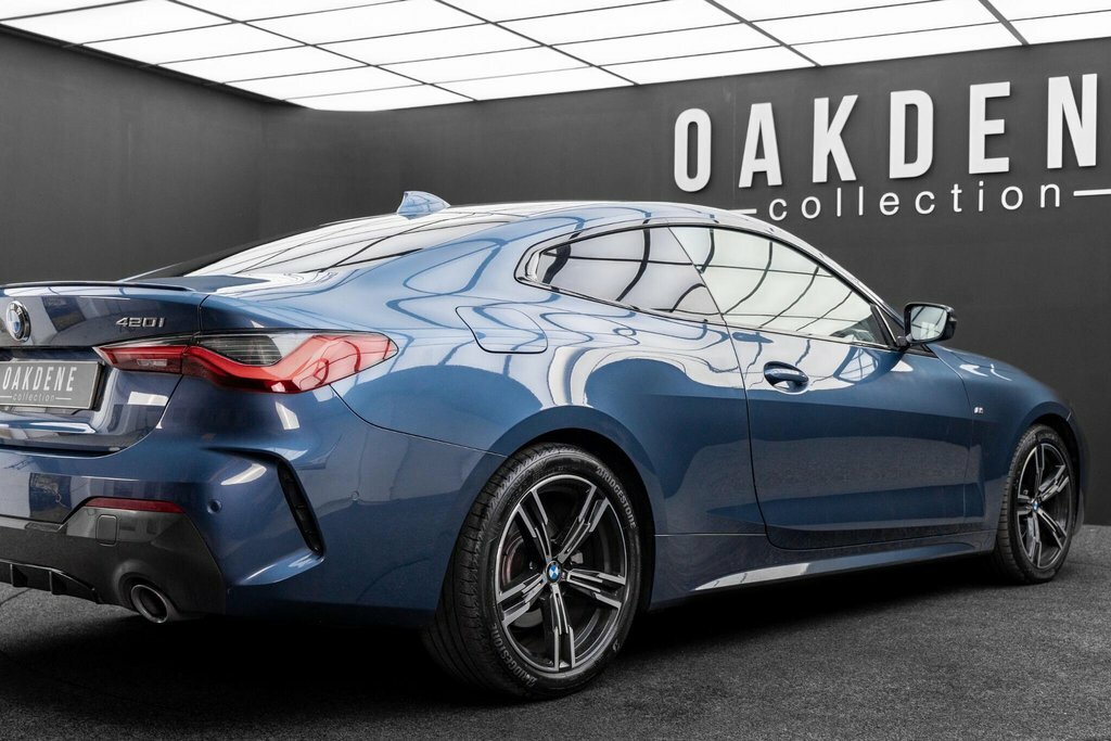 BMW 4 Series 420I Gran Coupe M Sport White #27