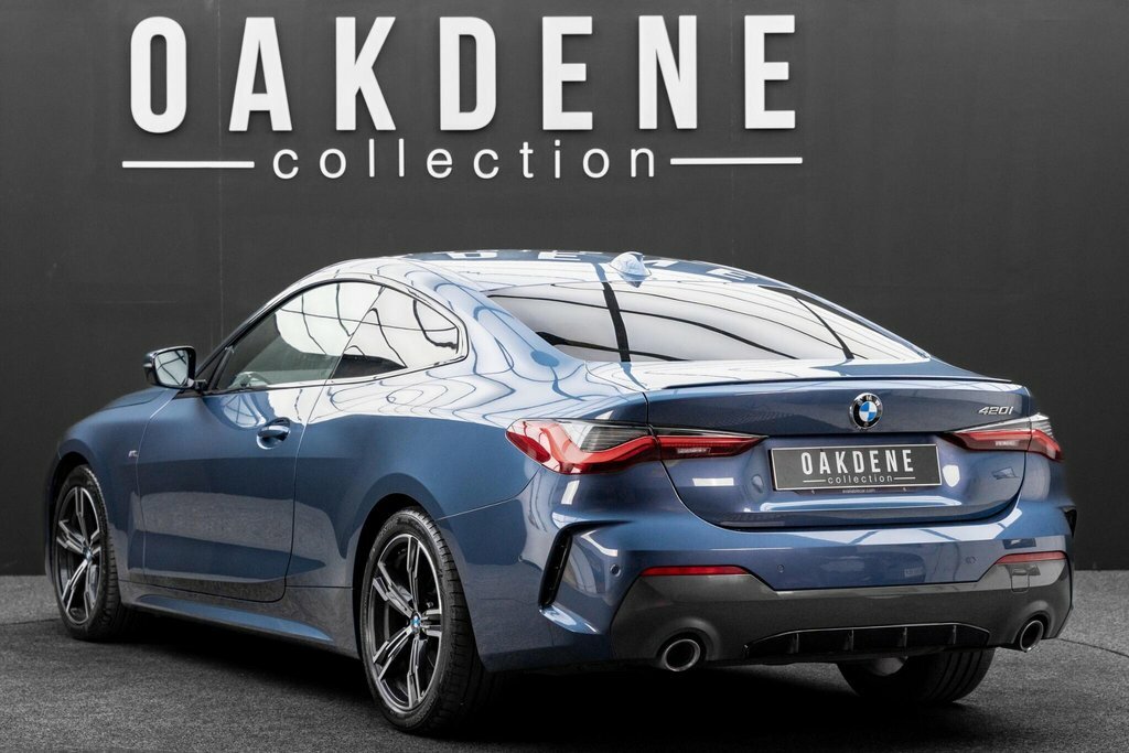 BMW 4 Series 2.0 420I M Sport Euro 6 Ss Blue #5