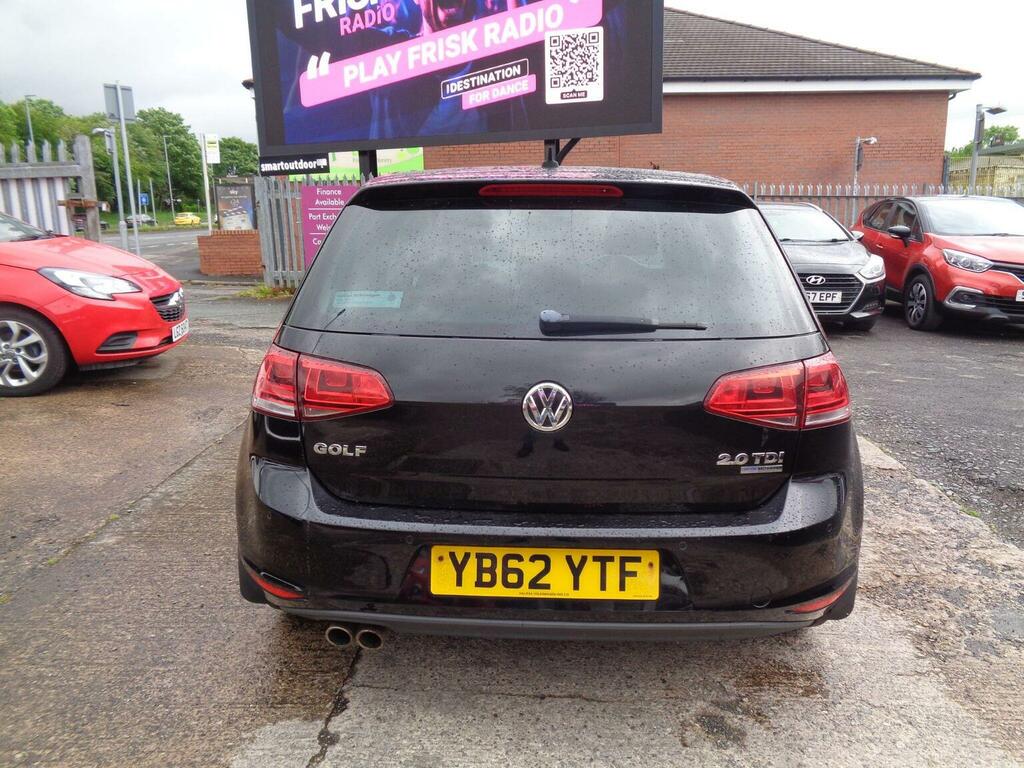 Volkswagen Golf Hatchback 2.0 Tdi Bluemotion Tech Gt Dsg Euro 5 S YB62YTF Black #5