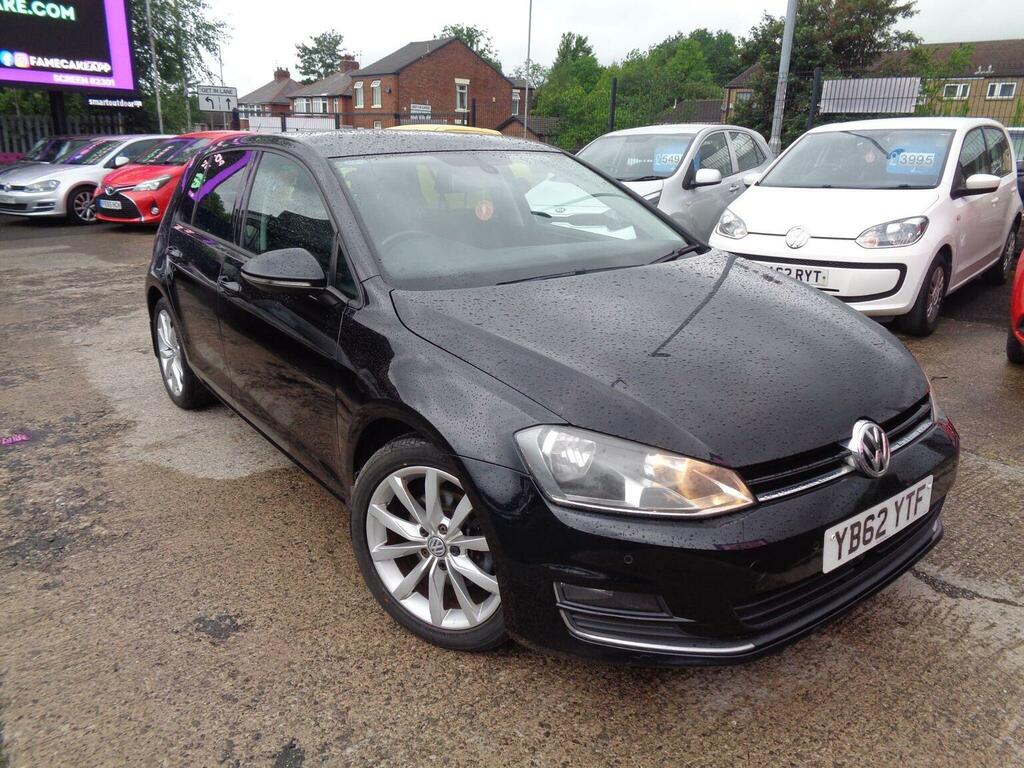 Volkswagen Golf Hatchback 2.0 Tdi Bluemotion Tech Gt Dsg Euro 5 S YB62YTF Black #2