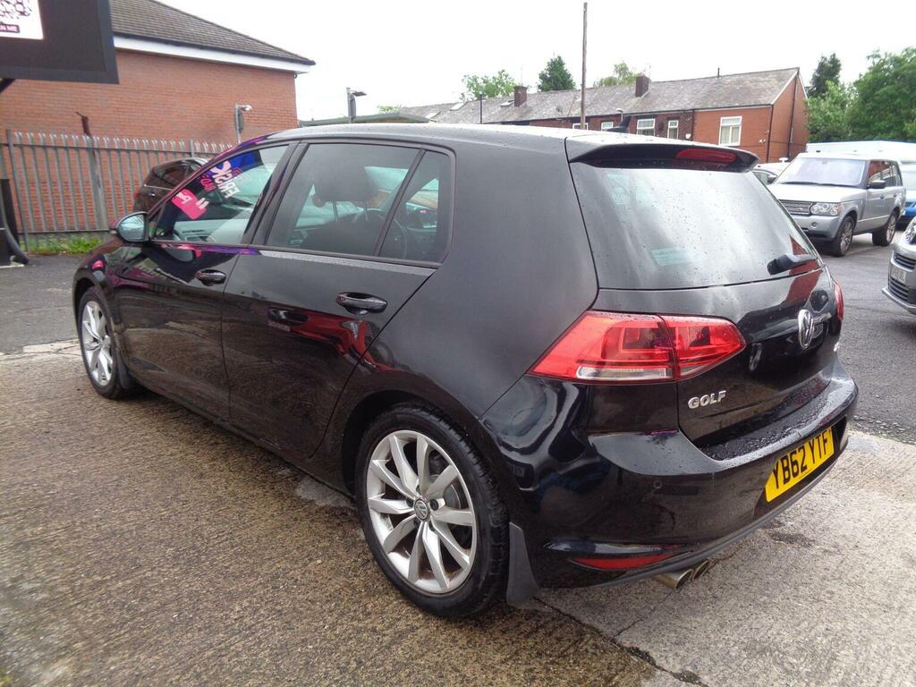 Volkswagen Golf Hatchback 2.0 Tdi Bluemotion Tech Gt Dsg Euro 5 S YB62YTF Black #6