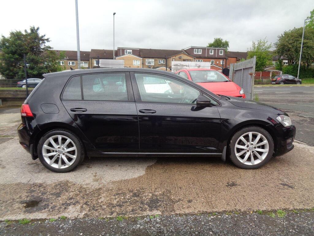 Volkswagen Golf Hatchback 2.0 Tdi Bluemotion Tech Gt Dsg Euro 5 S YB62YTF Black #3