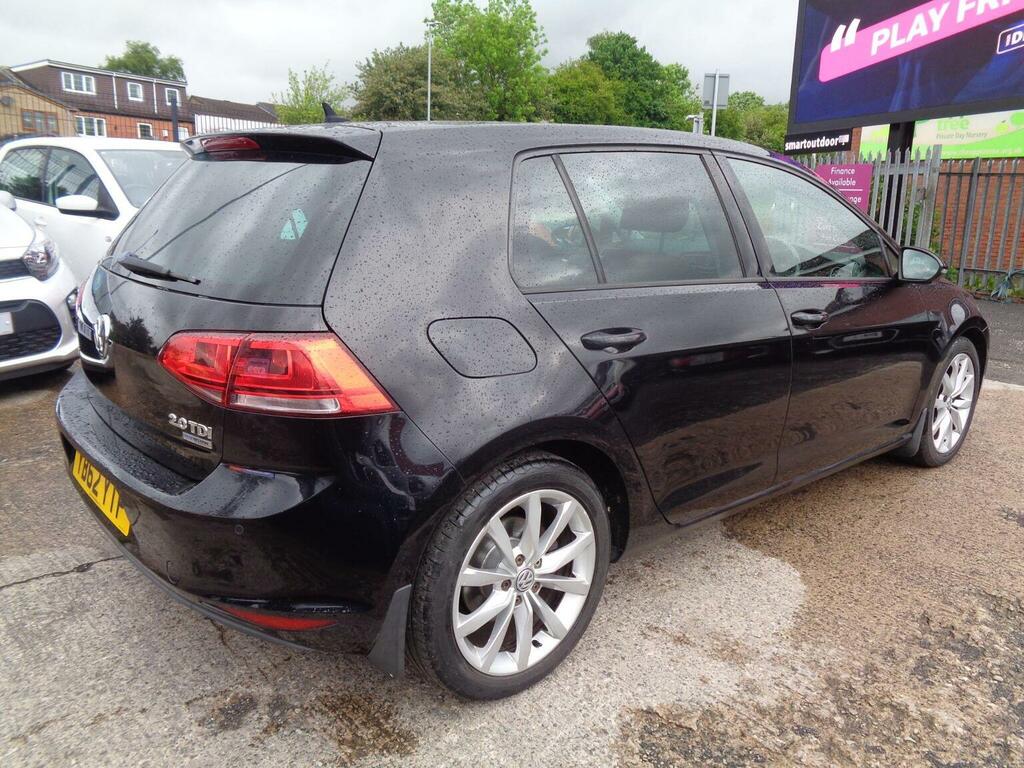 Volkswagen Golf Hatchback 2.0 Tdi Bluemotion Tech Gt Dsg Euro 5 S YB62YTF Black #4
