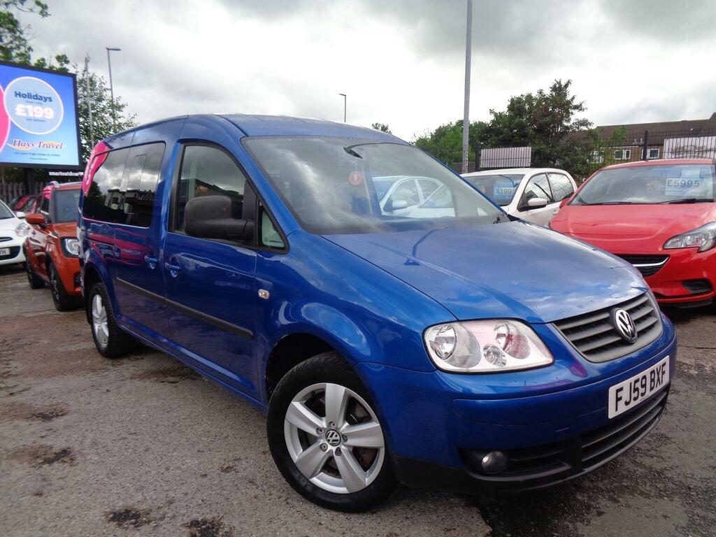 Volkswagen Caddy Maxi Life Mpv 1.9 Tdi Pure Drive Euro 4 200959 Blue