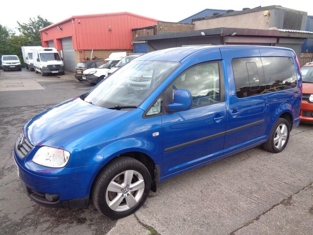 Volkswagen Caddy Maxi Life Mpv 1.9 Tdi Pure Drive Euro 4 200959 Blue #4