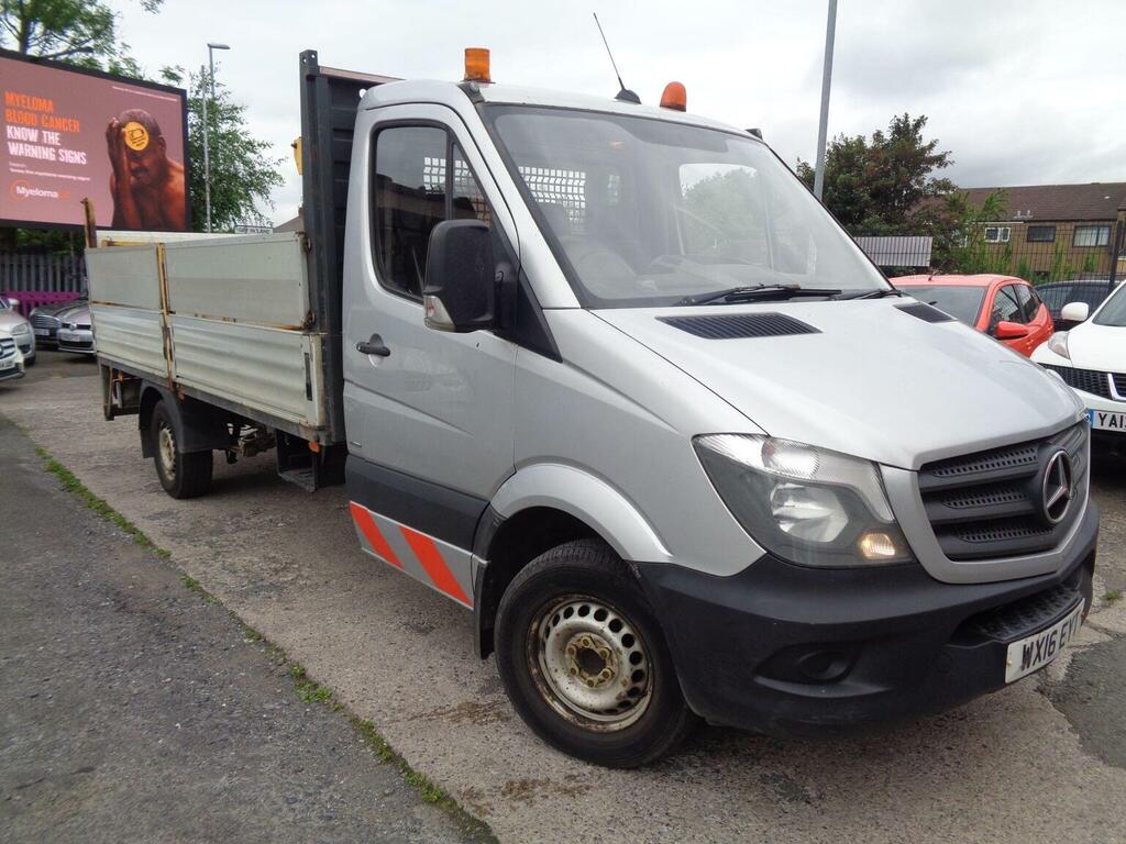 Mercedes-Benz Sprinter Chassis Cab 2.1 313 Cdi Rwd L3 201616 WX16EYT Silver #2