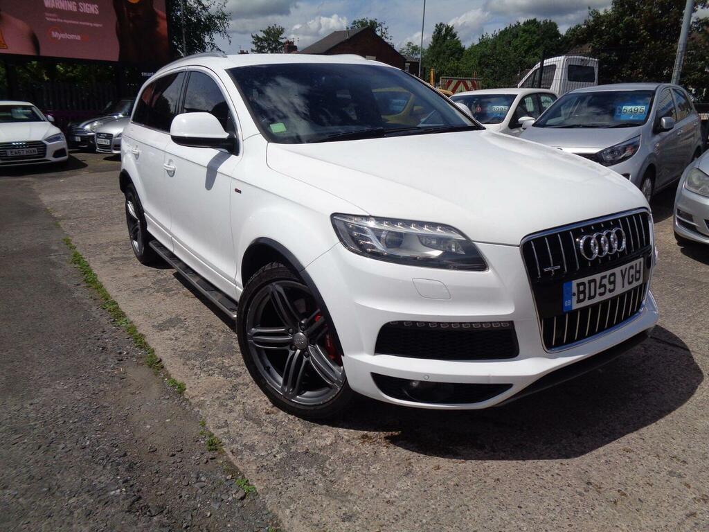 Audi Q7 3.0 Tdi V6 S Line Tiptronic Quattro Euro 4 White #2
