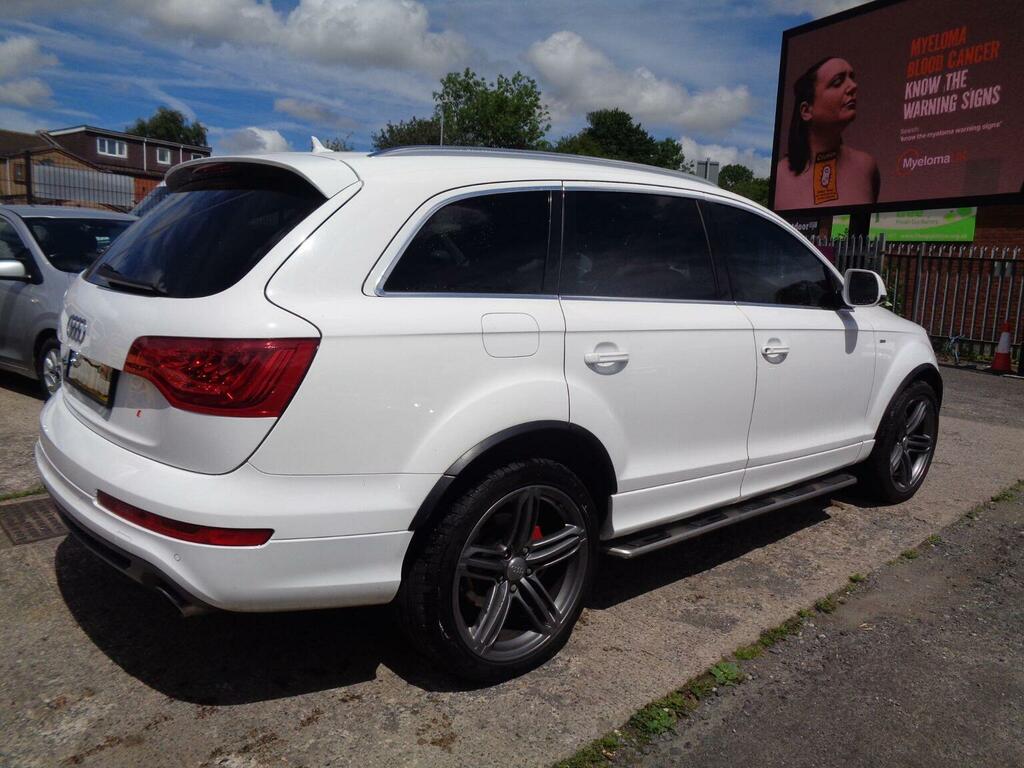 Audi Q7 3.0 Tdi V6 S Line Tiptronic Quattro Euro 4 White #4