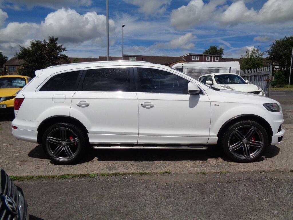 Audi Q7 3.0 Tdi V6 S Line Tiptronic Quattro Euro 4 White #3