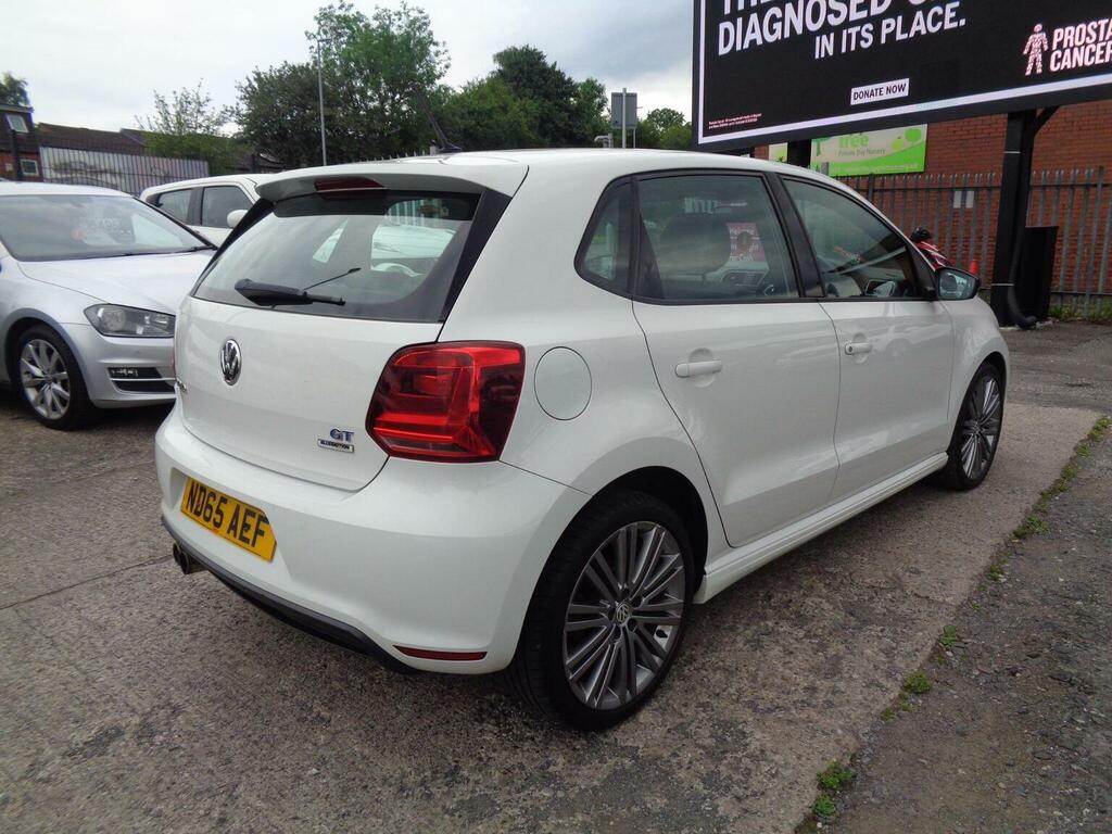 Volkswagen Polo 1.4 Tsi Bluemotion Tech Act Bluegt Euro 6 Ss White #4