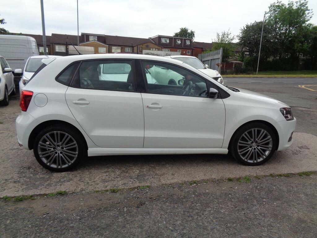 Volkswagen Polo 1.4 Tsi Bluemotion Tech Act Bluegt Euro 6 Ss White #3