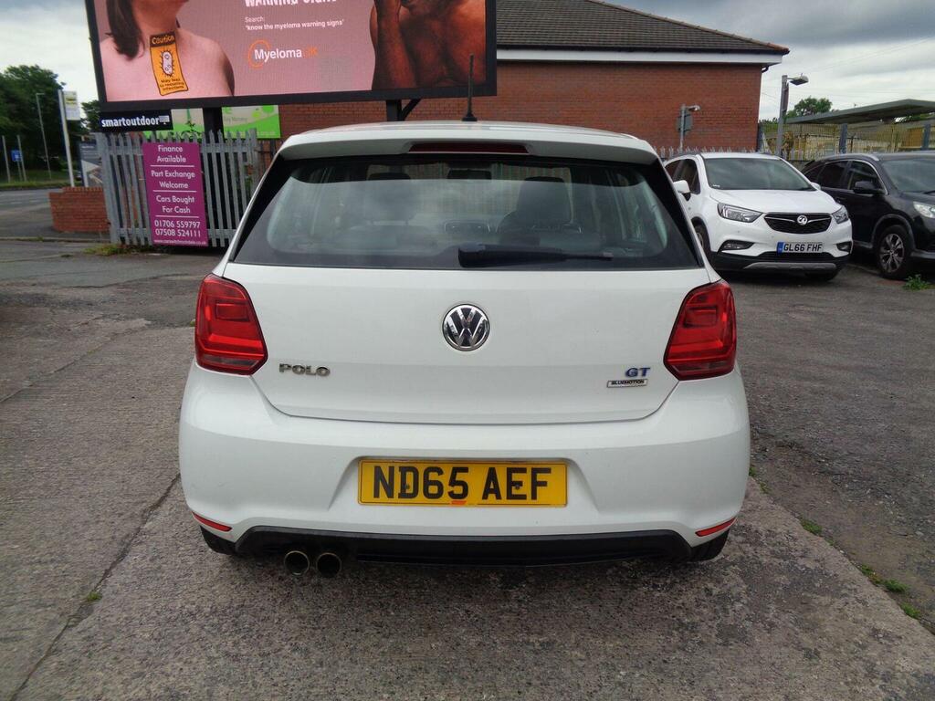 Volkswagen Polo 1.4 Tsi Bluemotion Tech Act Bluegt Euro 6 Ss White #5