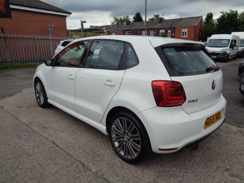Volkswagen Polo 1.4 Tsi Bluemotion Tech Act Bluegt Euro 6 Ss White #6