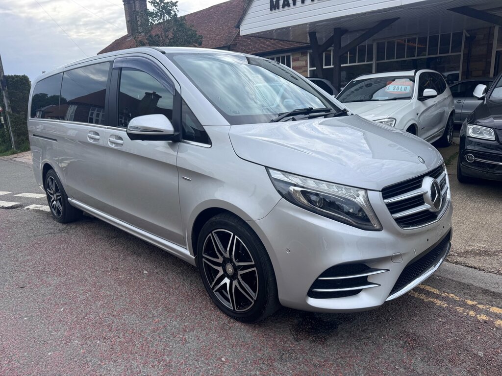 Mercedes-Benz V Class 2.2 V220d Amg Line Mpv G-tronic Euro 6 Silver