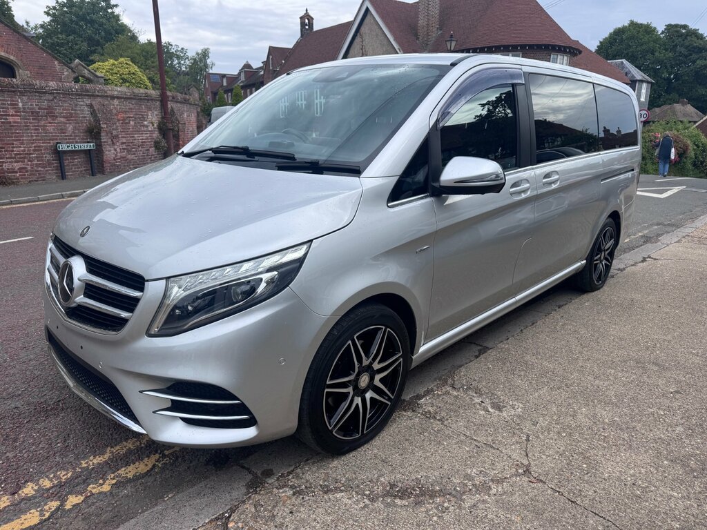 Mercedes-Benz V Class 2.2 V220d Amg Line Mpv G-tronic Euro 6 Silver #3