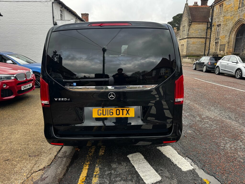 Mercedes-Benz V Class 2.2 V220d Sport Mpv Black #25
